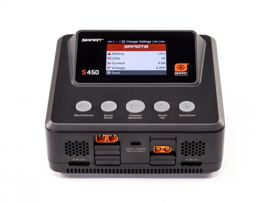 Spektrum S450 G2 AC/DC Smart Quad Charger 4x50W