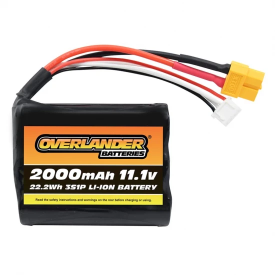 Overlander 2000mAh 11.1V 3S Li-Ion Battery