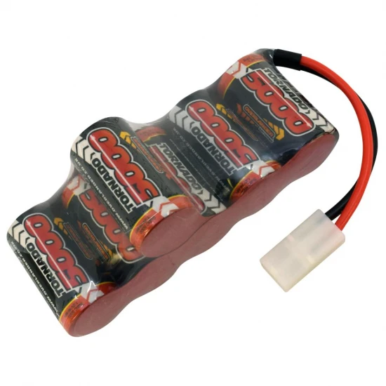 Overlander 5000mAh 7.2V Offset Hump Premium Sport NiMH Battery