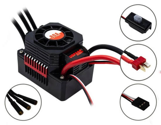 Overlander 3500KV Rocket RC Waterproof 3660 Brushless Motor + 80A ESC for 1:10 Cars