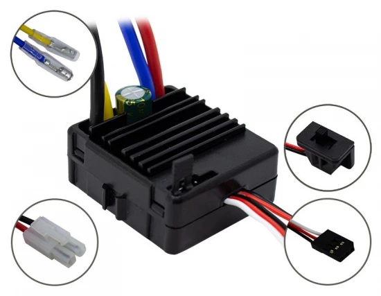 Overlander 13T Rocket RC 540 Brushed Motor + 60A ESC for On Road