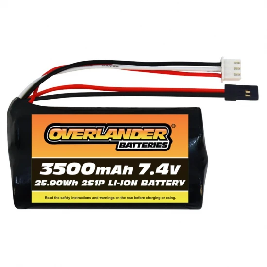 Overlander Samsung 3500mAh 7.4V 2S Config 2 18650 Li-Ion Battery - JR Universal