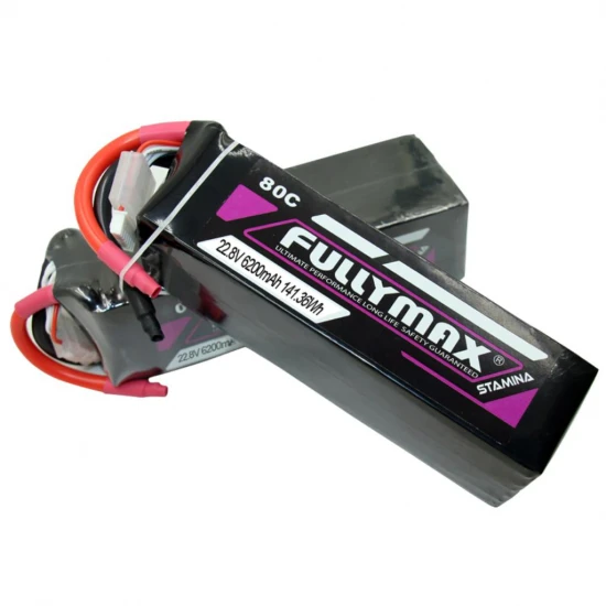 Overlander Fullymax Stamina 6200mAh 22.8V 6S 80C LiPo HV Battery