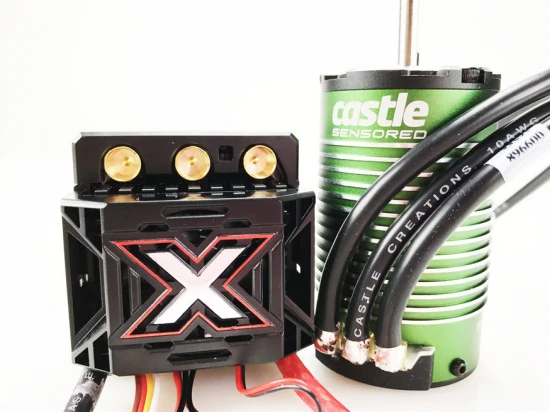Castle Creations Monster X 25.2V ESC - 8A Peak Bec W/1512-2650Kv V2 Sensored M
