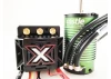 Castle Creations Monster X 25.2V ESC - 8A Peak Bec W/1512-2650Kv V2 Sensored M