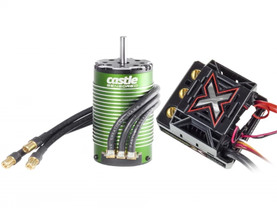 Castle Creations Monster X 25.2V ESC - 8A Peak Bec W/1512-2650Kv V2 Sensored M