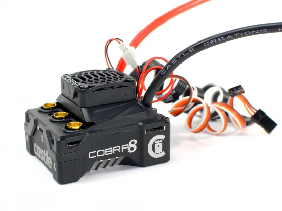 Castle Creations Cobra 8 - 25.2V ESC With 1512-2650Kv V2 Sensored Motor Combo