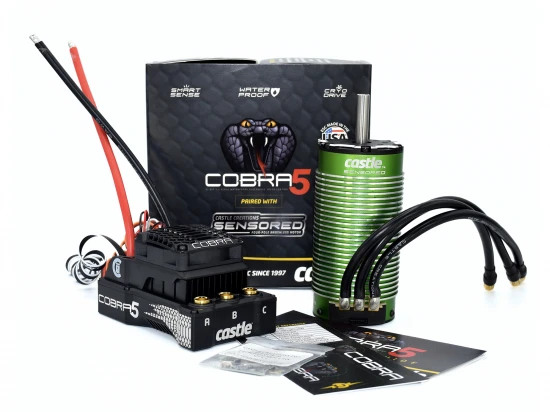 Castle Creations Cobra 5 ESC Combo With 2028-1100KV Motor