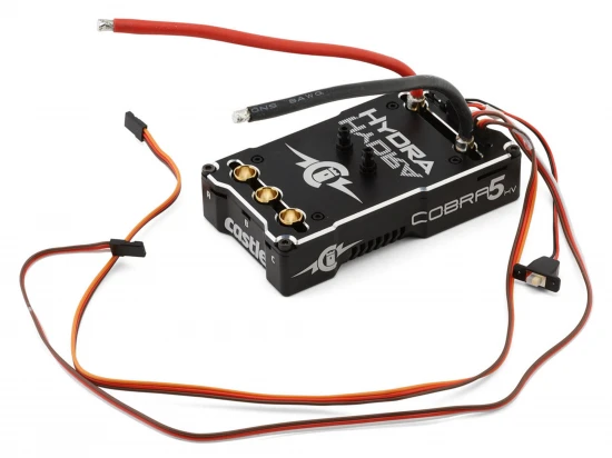 Castle Creations Hydra Cobra 5 HV - 12S - 50.4V ESC - 20A Peak Bec