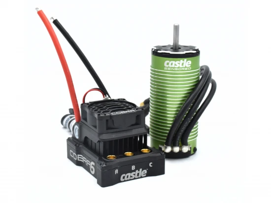 Castle Creations Cobra 6 Combo With 1520-1650Kv Sensored Motor