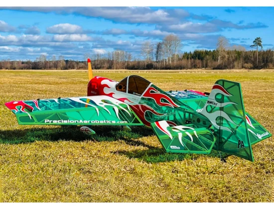 Precision Aerobatics Addiction X LED V3 - Translucent Green