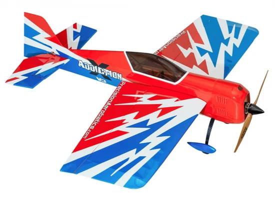 Precision Aerobatics Addiction X LED V3 - Solid Red