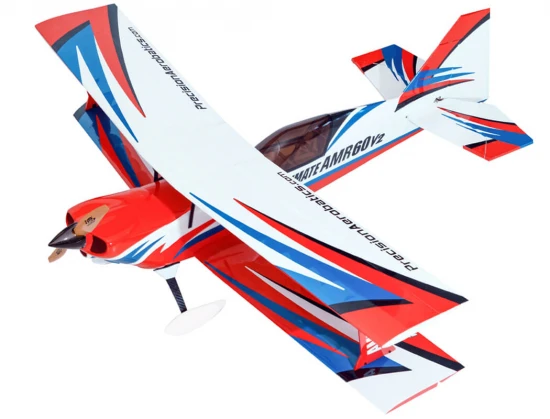 Precision Aerobatics Ultimate AMR 60 - White/Red/Blue