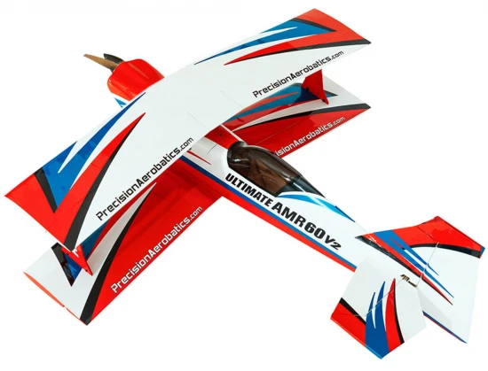Precision Aerobatics Ultimate AMR 60 - White/Red/Blue