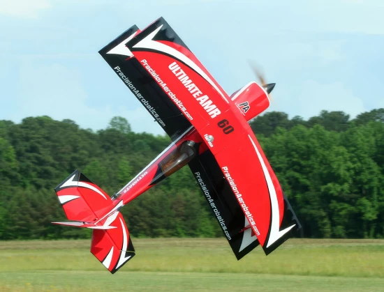 Precision Aerobatics Ultimate AMR 60 - White/Red/Blue