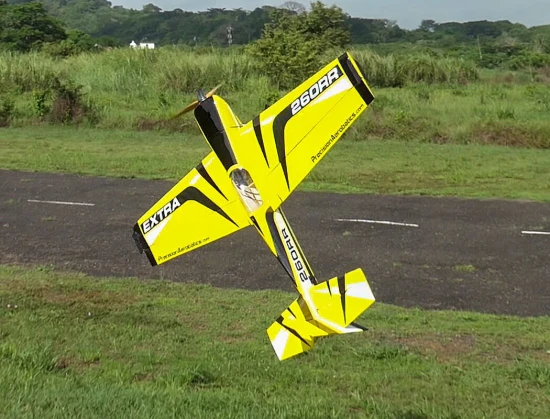 Precision Aerobatics Extra 260RR ARF - Yellow
