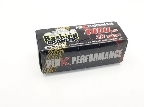 Pink Bashing Crawler LiPo 2S 7.6V-4000-55C (Multi) 96x42x21mm Shorty