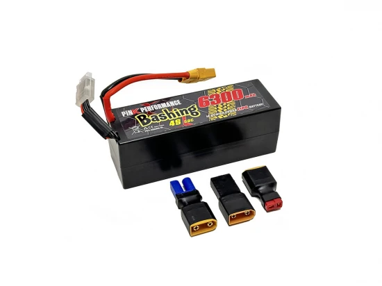 Pink Bashing LiPo 4S 14.8V-6300-50C (Multi) 139x47x49mm 600g