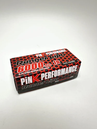 Pink Runner Tx LiPo 1S 3.7V-6000 (85x50x12mm)