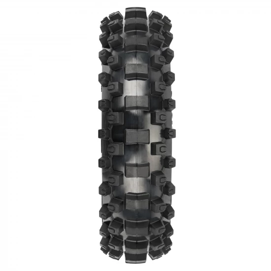 ProLine Dunlop Geomax MX33 CR4 Rear Tyre Mounted on Black Losi Promoto Wheel (1)