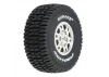 ProLine 1:16 Mirage TT F/R Tires MTD 12mm Silver IMPULSE (4): Mojave