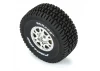 ProLine 1:16 Mirage TT F/R Tires MTD 12mm Silver IMPULSE (4): Mojave
