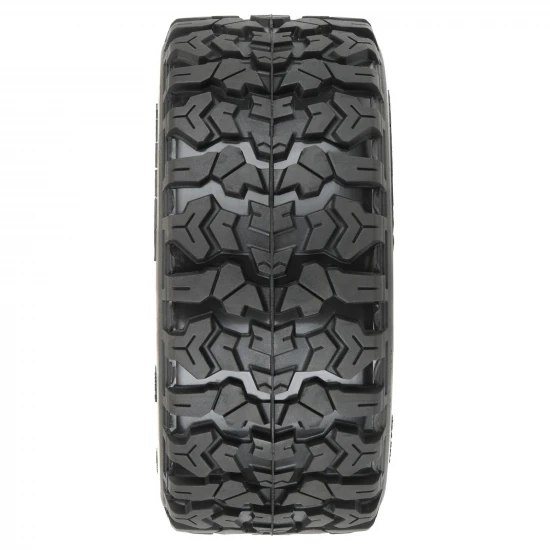 ProLine Jaeger HP Belted 2.8 Tyres Mounted on 12mm/14mm Black Raid Wheels (2)