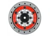 ProLine Raid Bead Loc 12/14mm Hex SC Wheels - Red/Gray (2)