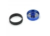 1/4 Pro-Spec Aluminium V2 Bead Front Wheel Blue/Blue (1): Pro