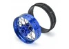 1/4 Pro-Spec Aluminium V2 Bead Front Wheel Blue/Blue (1): Pro