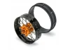 1/4 Pro-Spec Aluminium V2 Bead Front Wheel Black/Gold (1): (2)