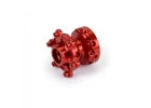 1/4 Pro-Spec Aluminium Front Hub Red: Promoto-SM