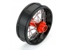 1/4 Pro-Spec Aluminium V2 Bead Rear Wheel Black/Red (1): Prom