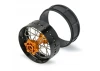 1/4 Pro-Spec Aluminium V2 Bead Rear Wheel Black/Gold (1): Pro