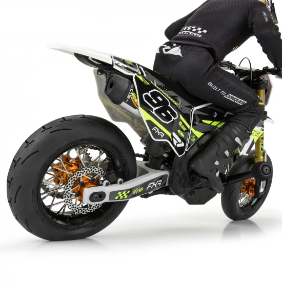 1/4 Pro-Spec Aluminium V2 Bead Rear Wheel Black/Gold (1): Pro