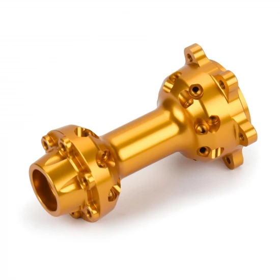 1/4 Pro-Spec Aluminium Rear Hub Gold: Promoto-SM