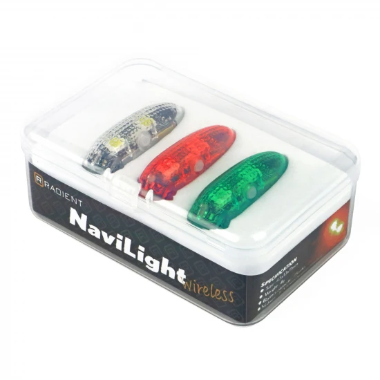Radient NaviLight Clip-On Wireless Rechargable Navigation Light Set
