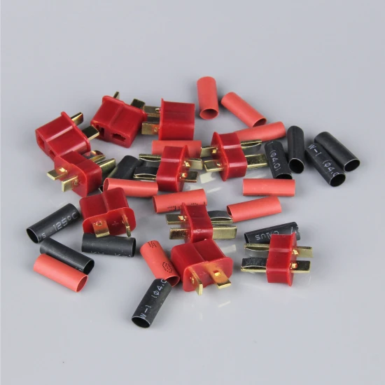 Radient Deans Pairs including Heat Shrink (5pcs)