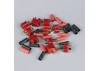 Radient Deans Pairs including Heat Shrink (5pcs)