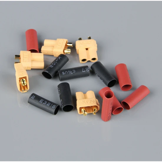 Radient XT30 Female (Battery End) including Heat Shrink (5pcs)