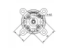 Radient Brushless Motor 2822 1600KV (2-3S)