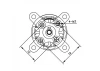 Radient Brushless Motor 2836 1100KV (2-4S)