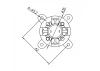 Radient Brushless Motor 3536 1050KV (2-4S)