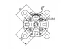 Radient Brushless Motor 5055 760KV (3-5S)