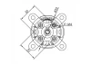 Radient Brushless Motor 5065 435kV (4-6S)