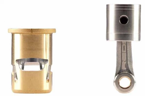 Piston sleeve with rods assembled 5 ports 3.5cc 721S Scuderia