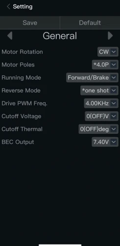 Reds Z8 PRO 220A ESC - GEN 3 Bluetooth