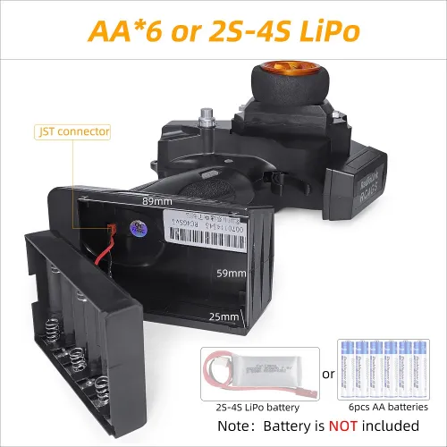 RadioLink RC4GS V3 5 Channel Steerwheel Transmitter With 1 x R6FG-V3 Gyro Receiver and 1 x R6F-V2 Standard Receiver