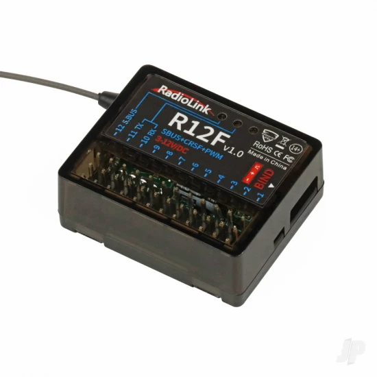 RadioLink T12D Transmitter with R12F Receiver (Mode 2)