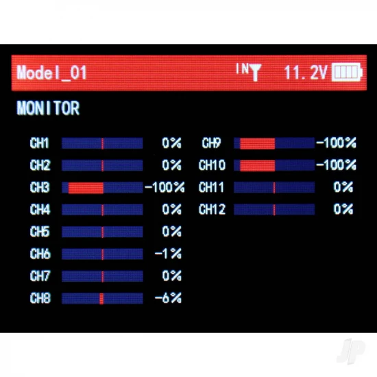RadioLink T12D Transmitter with R12F Receiver (Mode 2)